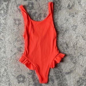 Kittenish one piece swim